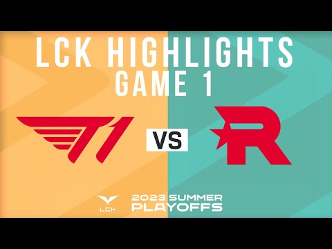 T1 vs KT Game 1 Highlights | LCK Summer Playoffs 2023 | T1 vs KT Rolster