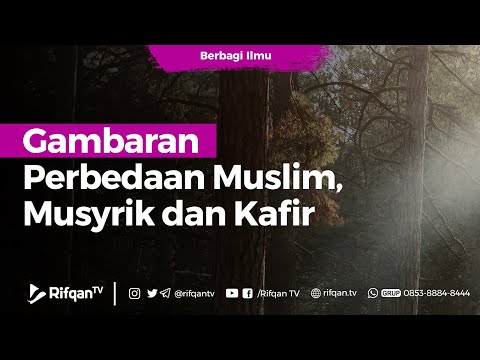 Gambaran Perbedaan Muslim, Musyrik dan Kafir - K.H Ahmad Zainuddin Al-Banjary