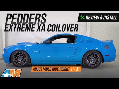 2005-2014 Mustang Pedders Extreme Xa Coilover Kit Review & Install