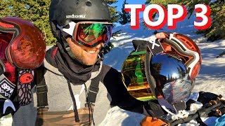 My TOP 3 Snowboard Goggle Picks