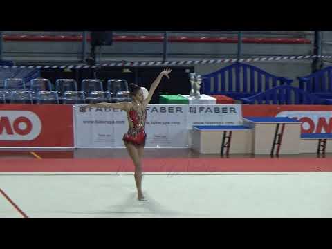 Letizia ALBERTI palla - 2° prova Serie B 2016 Ancona