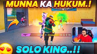 Munna Bhai Ka Hukum!! Solo King 😎🔥  OP Gamep