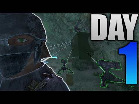 CLAIMING CARNO CAVE DAY 1 | Ark pvp |