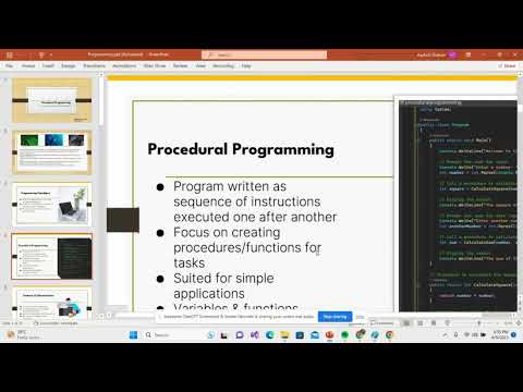 Programming paradigms