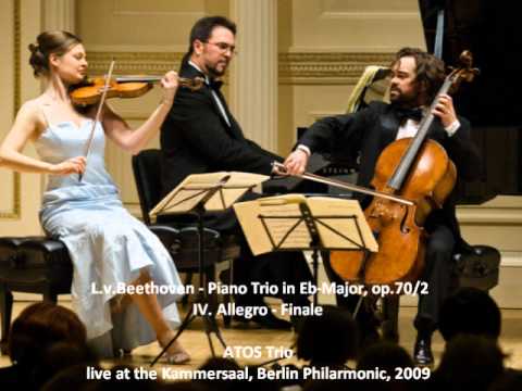 ATOS Trio: Beethoven - Piano Trio in Eb-Major op.70,2 - IV Allegro-Finale