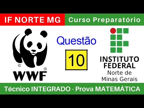 IFNMG 🔴 Curso Preparatório 2025/2026 de MATEMÁTICA #IFNMG Técnico Integrado ao Ensino Médio @BoraIF
