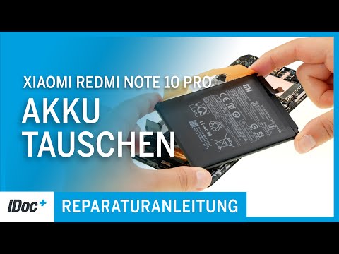 Xiaomi Redmi Note 10 Pro – Akku tauschen [Reparaturanleitung + Zusammenbau]