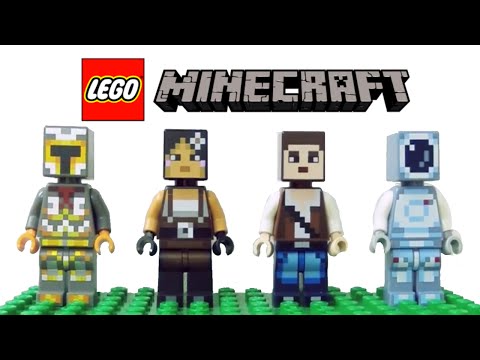 LEGO Minecraft Minifigure Packs revealed!