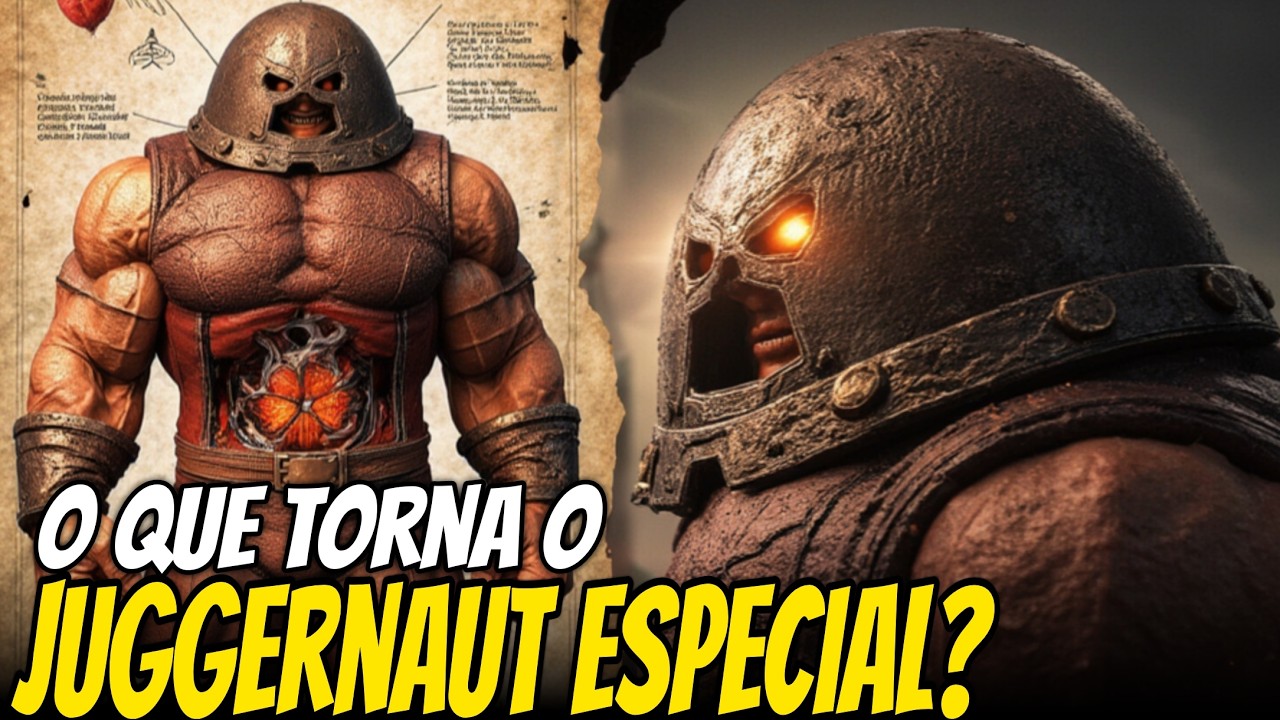 ANATOMIA DO JUGGERNAUT - QUÃO PODEROSO ELE É? POR QUE ELE USA ESSA ARMADURA INSANA?