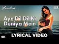 Aye Dil Dil Ki Duniya Mein Image Lyrical Yaadein Hrithik Roshan Kareena Kapoor Sneha Pant KK