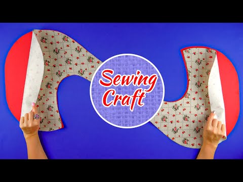 ⭐️ Amazing single stitch sewing trick. Unique Japanese handbag. (Part #45)