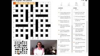 Solving The Times cryptic crossword from 1 September 2017