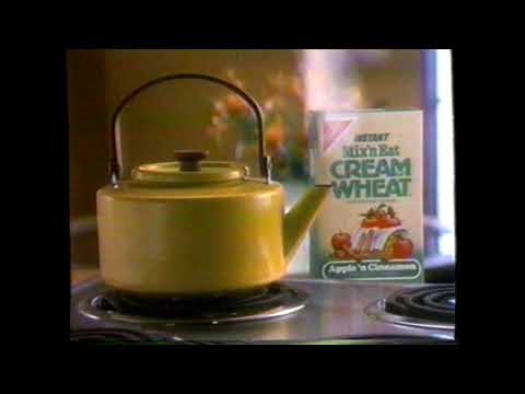 1986 Nabisco Cream of Wheat "Come in from the cold" TV Commercial