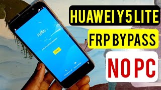 Huawei Y5 Lite (DRA-LX5) Frp Bypass | How To Remove Google Account On Huawei DRA-LX5 || Without Pc