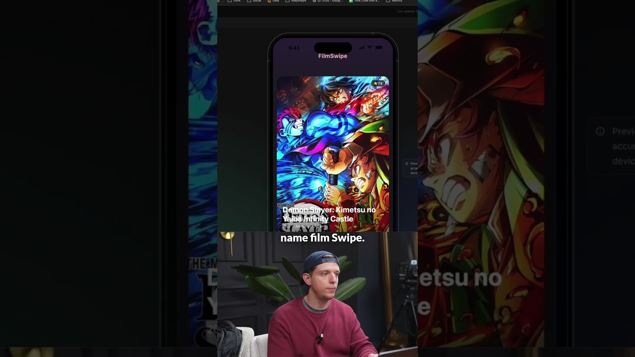 Claude Code Builds Tinder for Movies in 2 prompts...