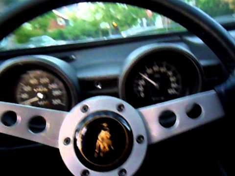 Lamborghini Miura S driving sound italian job car million dollar car