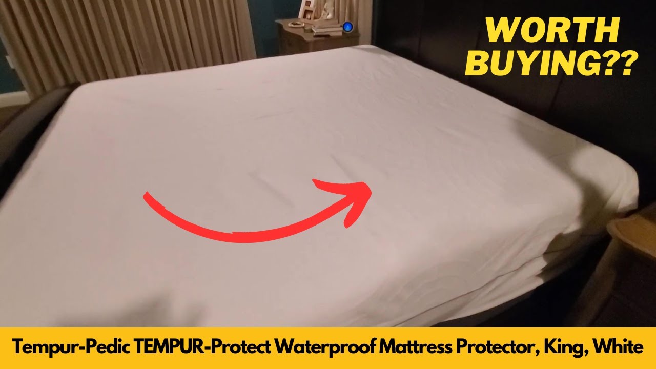 Tempur Pedic TEMPUR Protect Waterproof Mattress Protector, King, White | Worth Buying?
