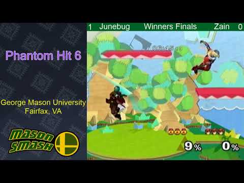Phantom Hit 6 SSBM - Zain (Marth) vs Junebug (Sheik) - WF