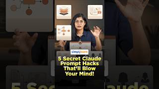 5 Secret Claude Prompt Hacks That’ll Blow Your Mind! | Claude Prompting Hacks | #Shorts #Simplilearn