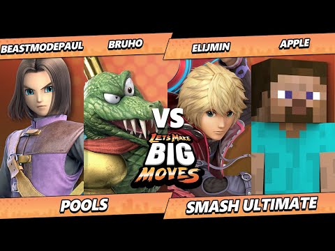 LMBM 2023 - BeastModePaul & Bruho Vs  elijmin & Apple - SSBU Ultimate Tournament