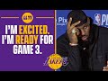 LeBron James CAN'T WAIT To Play A Playoff Game In Front Of Lakers Fans' At Home I CBS Sports