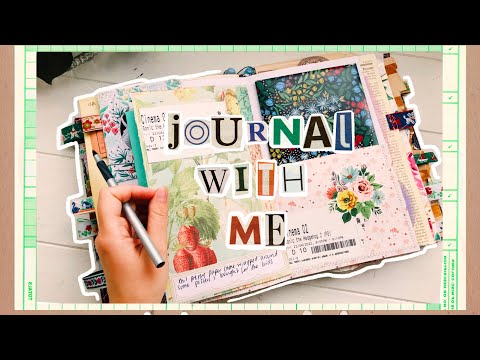 junk journal with me  process video ideas tips