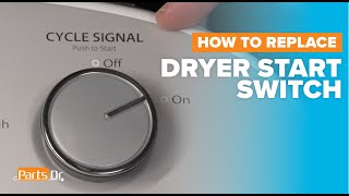 How to Replace Start Switch Part # WPW10117655 on Your Whirlpool, Maytag, Amana Dryer
