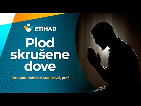 PLOD SKRUŠRNR DOVE - hfz. prof. Abdurrahman Kuduzović