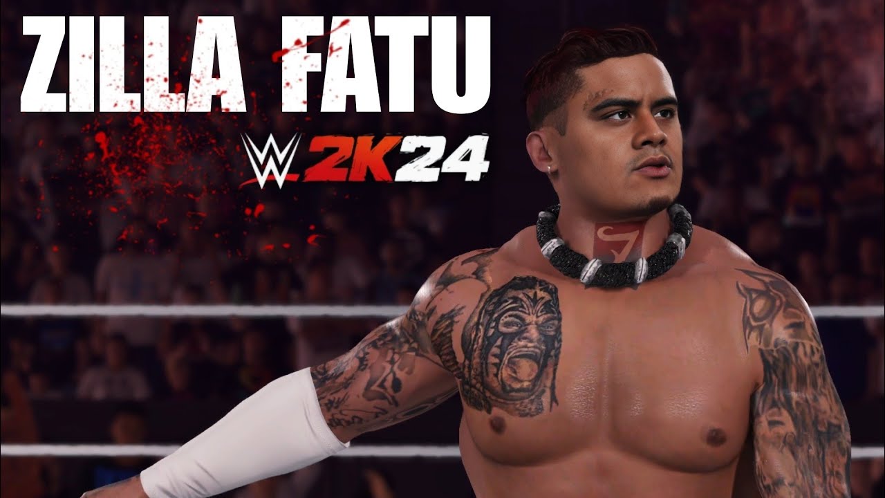 WWE 2K24 - Zilla Fatu Full Entrance | Samoan Dynasty | Bloodline Family Business | WWE2K24 UPDATES!