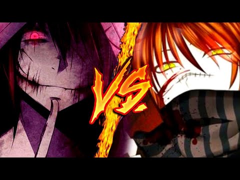 JEFF THE KILLER VS LIU THE HOMICIDAL RAP || ZANAT(CON RAPSTEIN)