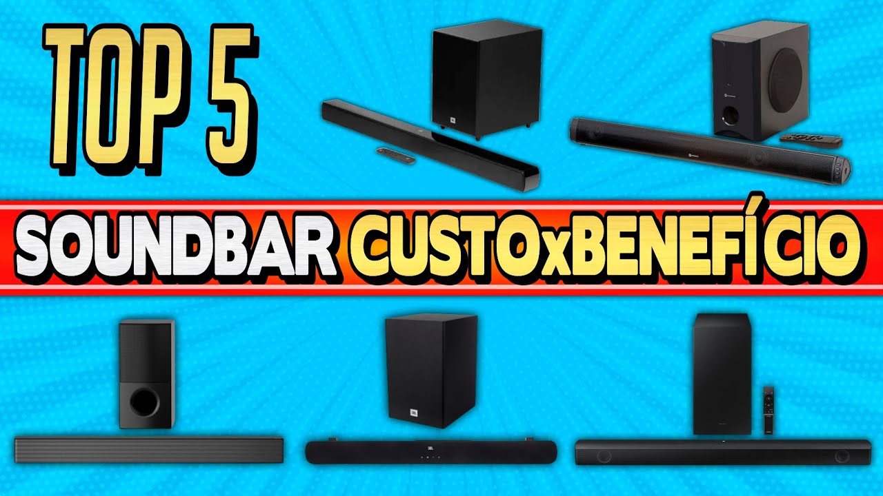 Qual Soundbar COMPRAR com o MELHOR CUSTO x BENEFÍCIO em 2024? 📺🔊🎵