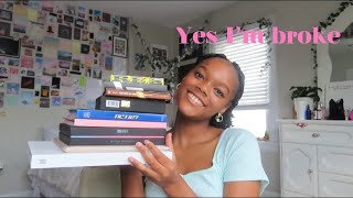 Probably the smallest kpop album collection you’ve seen bcoz I’m broke 😭😭