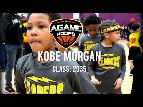 KOBE MORGAN IS THE BEST KINDERGARTEN HOOPER IN THE DMV