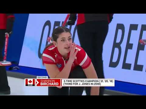 Draw 2  - 2022 Scotties Tournament of Hearts - Duncan (ON) vs. Einarson (CA)