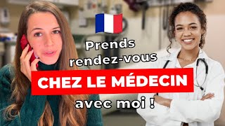 🩺🇫🇷 Prends rendez-vous chez le médecin en français - Dialogue interactif
