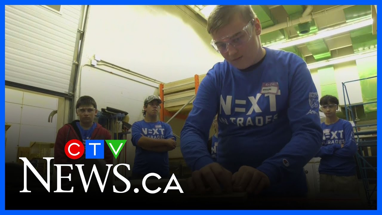 Edmonton high school students take part in apprentice day