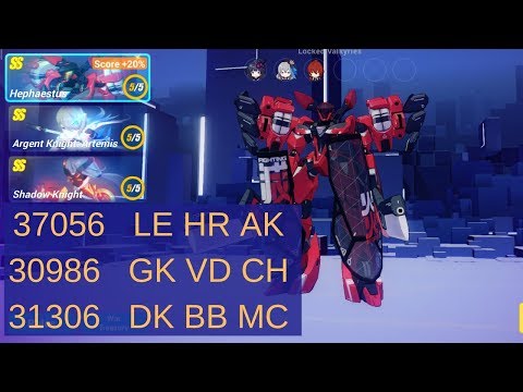 [HI3 SEA] Memorial W77 - Hephaestus (37056), Rita (30986), Shadow Knight (31306)