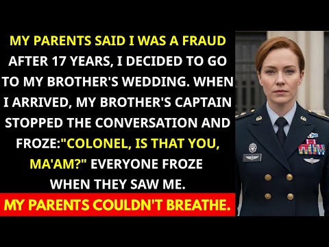 My Parents Thought I Was A Cadet — At My Brother’s Wedding. His Captain Froze: “Colonel Madison?!”