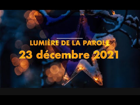 Accueillir le Dépouillement (23 décembre 2021)