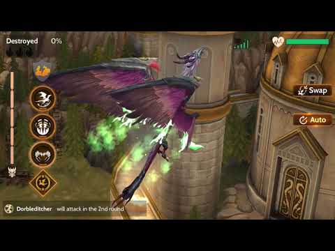 War Dragons - Kinnarix Double Defended 108B & Triple Defended Run!