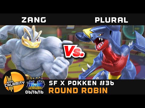SFxP #36 | Plural (Garchomp) vs Zang (Machamp) - Round Robin - Pokken