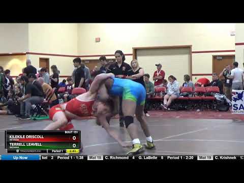 Junior 145 Kilekile Driscoll Nevada Vs Terrell Leavell Indiana