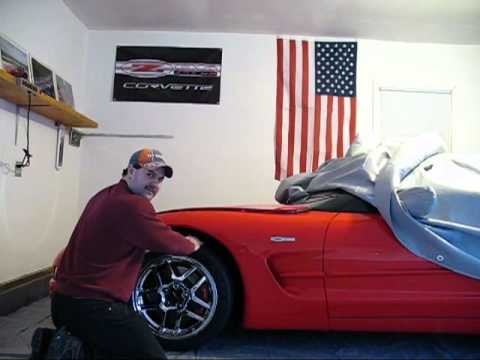 How to properly use a car cover, so you don't scratch your paint.m4v
