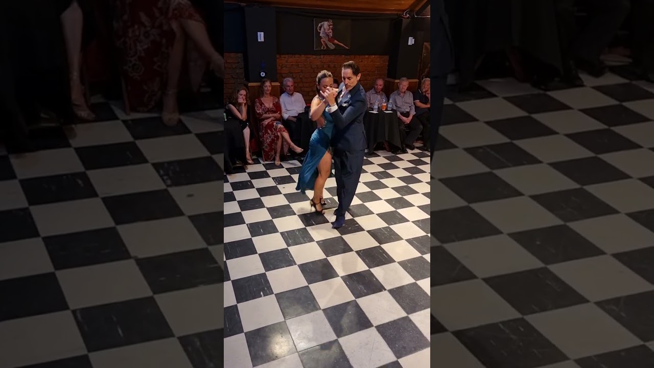 Johana Copes y David Alejandro Palo na Casa do Tango RJ. 2/4