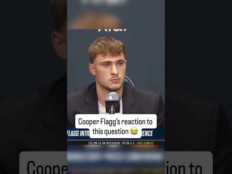 Cooper Flagg gave Nico Harrison a side-eye when Luka was brought up 😅 (via @dallasmavs/TT)