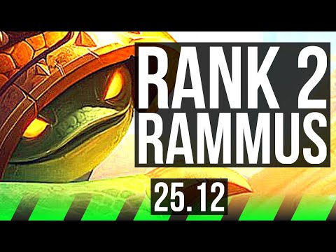 RAMMUS vs VIEGO (JGL) | Rank 2 Rammus | NA Challenger | 25.12