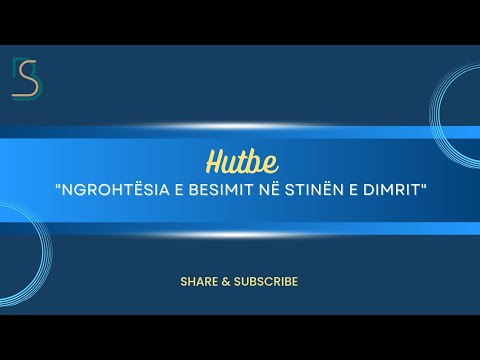 "Ngrohtësia e besimit në stinën e dimrit" - Hoxhë Bajram Sefedini