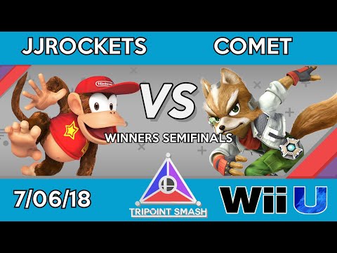 Tripoint Smash 18 - Winners Semifinals - JJROCKETS (Diddy Kong) Vs. Comet (Fox)