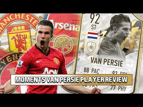FIFA 22 | MOMENTS VAN PERSIE PLAYER REVIEW | AN INCREDIBLY GOOD STRIKER