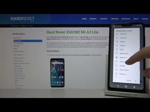 Alarm Tones on XIAOMI MI A2 LITE – Available Sounds of Alarms